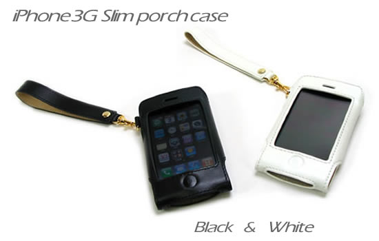 EZD/iPhone 3G本革スリムポーチケース
