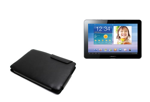 GALAXY Tab 10.1 LTE SC-01D本革マルチポーチケース