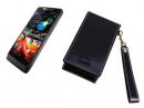 EZD MOTOROLA RAZR M 201M本革フリップポーチ縦型ケース