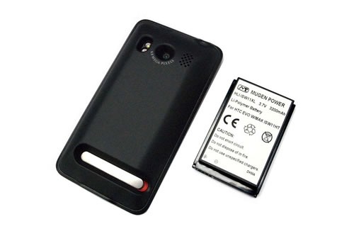 au HTC EVO WiMAX ISW11HT用大型大容量バッテリー