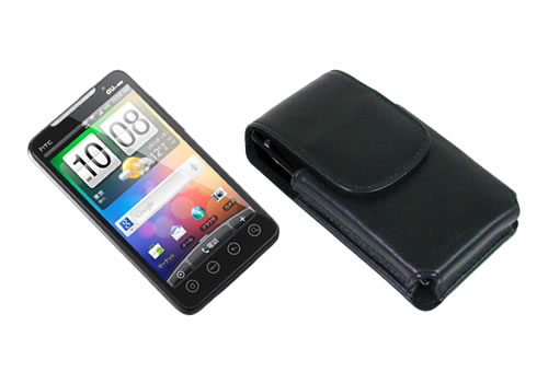 au HTC EVO WiMAX ISW11HT本革縦型ポーチケース