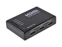 【HDMI5PRC】5入力1出力 リモコン付き コンパクトHDMIセレクター