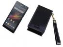 EZD Xperia UL SOL22本革フリップポーチ縦型ケース