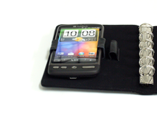 HTC Desire(X06HT)本革ケース システム手帳モデル
