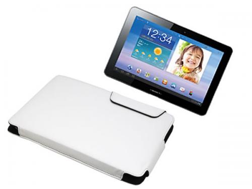 GALAXY Tab 10.1 LTE SC-01Dマルチポーチケース　ホワイト