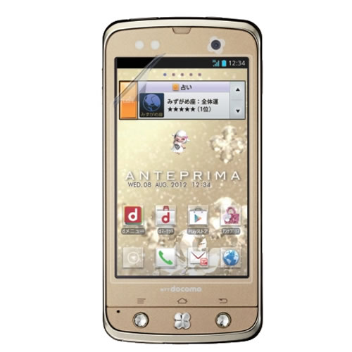 docomo F-09D ANTEPRIMA用液晶保護フィルム　反射防止(マット)タイプ