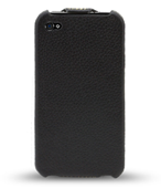 MELKCO iPhone 4 レザーJacka typeケース(black)