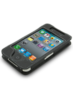 MELKCO iPhone 4 レザースリーブタイプケース (Black) 