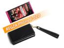 EZD REGZA Phone T-02D本革フリップポーチ横型ケース