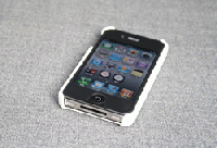 MELKCO iPhone 4 レザースナップカバー　White