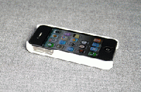 MELKCO iPhone 4 レザースナップカバー　White