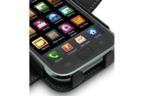 MELKCO Galaxy S レザーブックタイプケース
