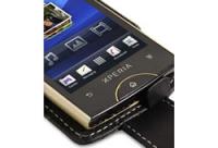 Melkco Xperia ray SO-03Cレザーフリップタイプケース