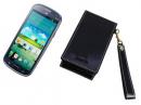 EZD GALAXY SIII Progre SCL21本革フリップポーチ縦型ケース
