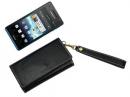 EZD Xperia AX SO-01E本革フリップポーチ横型ケース