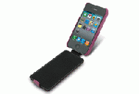 MELKCO iPhone 4 レザーJacka typeケース(Purple LC) 