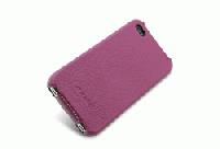 MELKCO iPhone 4 レザーJacka typeケース(Purple LC) 