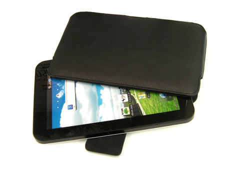 Galaxy Tab 本革横型ポーチタイプ(X-GalaxyTab-L-HP-BK)